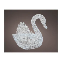 Cygne lumineux 40cm - LUMINEO