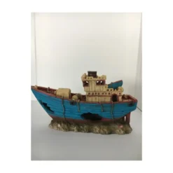 Décor d'aquarium - Bateau de pêche