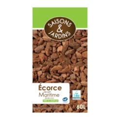 Ecorce pin maritime 20/40 mm 60 L - SAISONS ET JARDINS