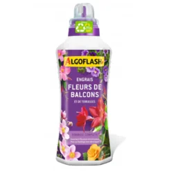 Engrais fleurs terrasses et balcons 1l - ALGOFLASH
