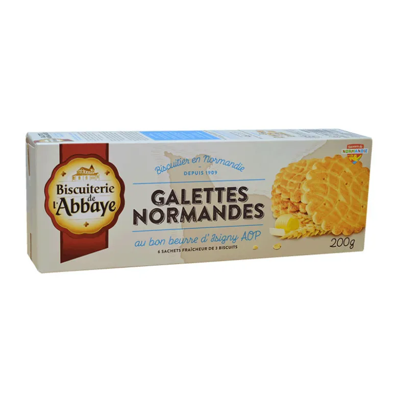 Etui Galettes Normandes - BISCUITERIE DE L'ABBAYE