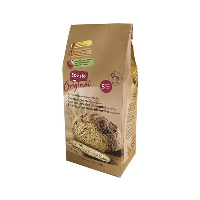 Farine original cereales quinoa 2.5 kg - SOEZIE