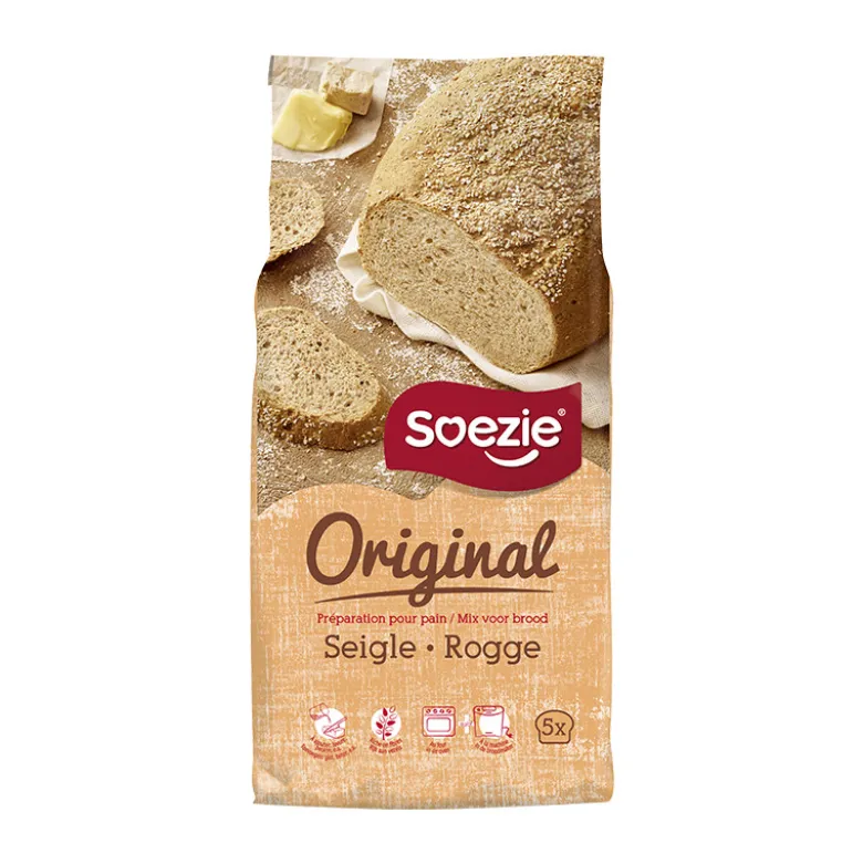 Farine pain de seigle - 2.5 kg - SOEZIE
