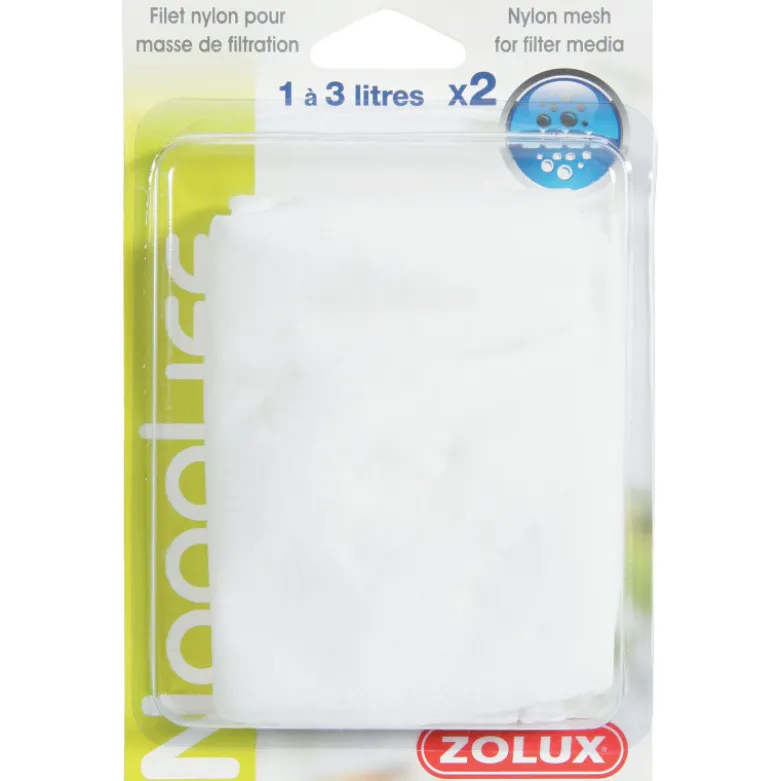 Filets nylon masse fil.1 3l x2 - ZOLUX