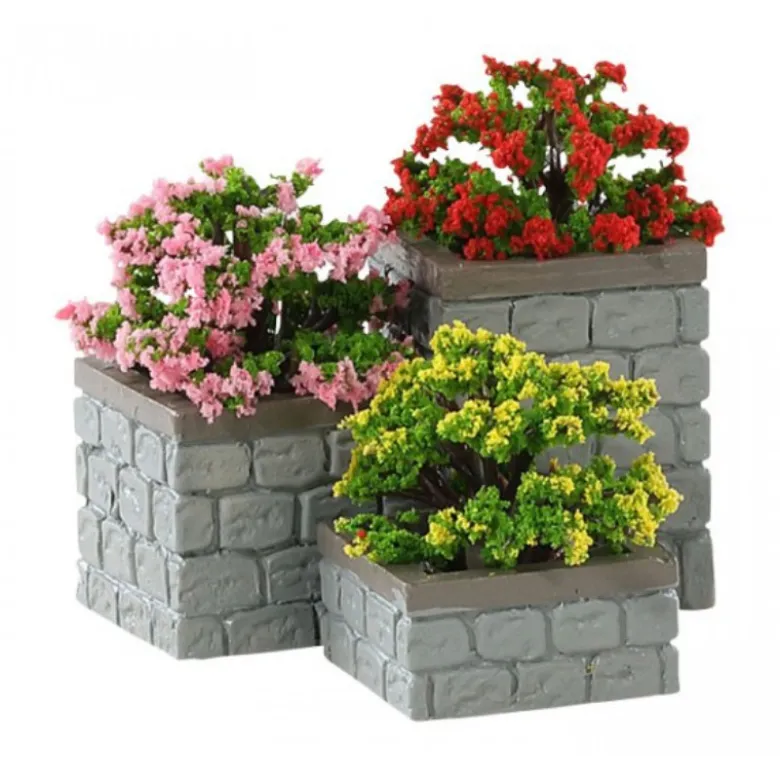 FLOWER BED BOXES SET OF 3 - LEMAX