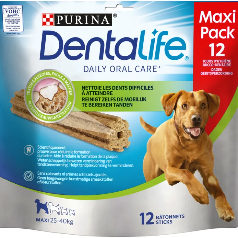 Friandise dentalife maxi sticks x12 426g - PURINA