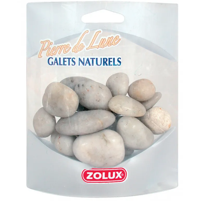 Galets naturels pierre de lune - ZOLUX