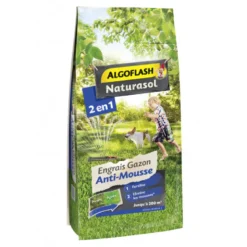 Gazon anti-mousse sac 8kg pour 200m - ALGOFLASH