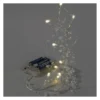 Guirlande de perles lumineuse d'intérieur blanc/blanc chaud - 1,2m - 20LED