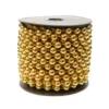 Guirlande de perle 0.8x10m or clair - DECORIS