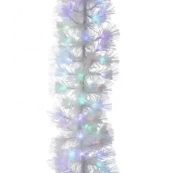 Guirlande fibre optique blanc Dinard multicol. 200cm - LUCA LIGHTING