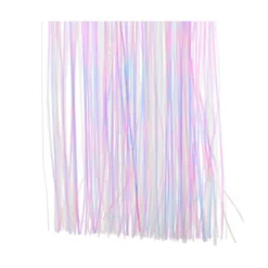 Guirlande lametta irisé 50x40 clair/irisé - DECORIS
