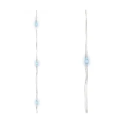 Guirlande lumineuse micro-LED - 9 m - blanc - LUMINEO