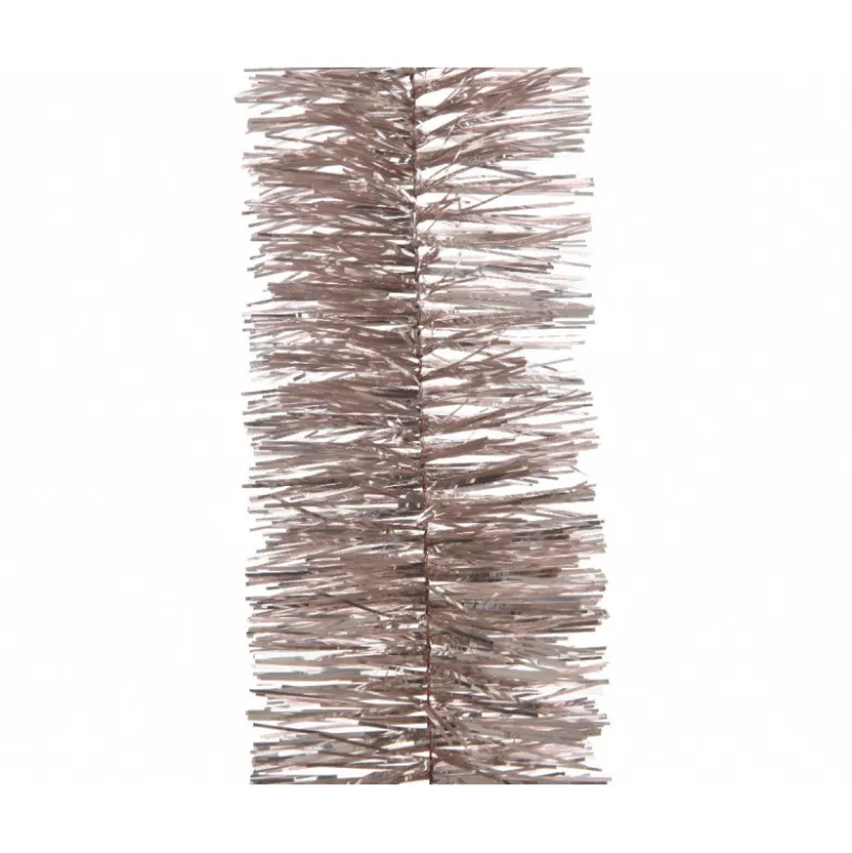 Guirlande scintillante Ø7x270cm rose poudre - DECORIS