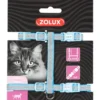 Harnais nylon shiny reglable bleu - ZOLUX