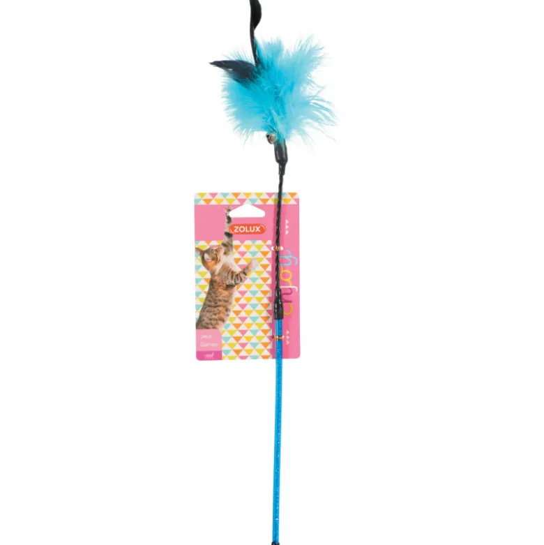 Jouet chat canne plumeau as. - ZOLUX