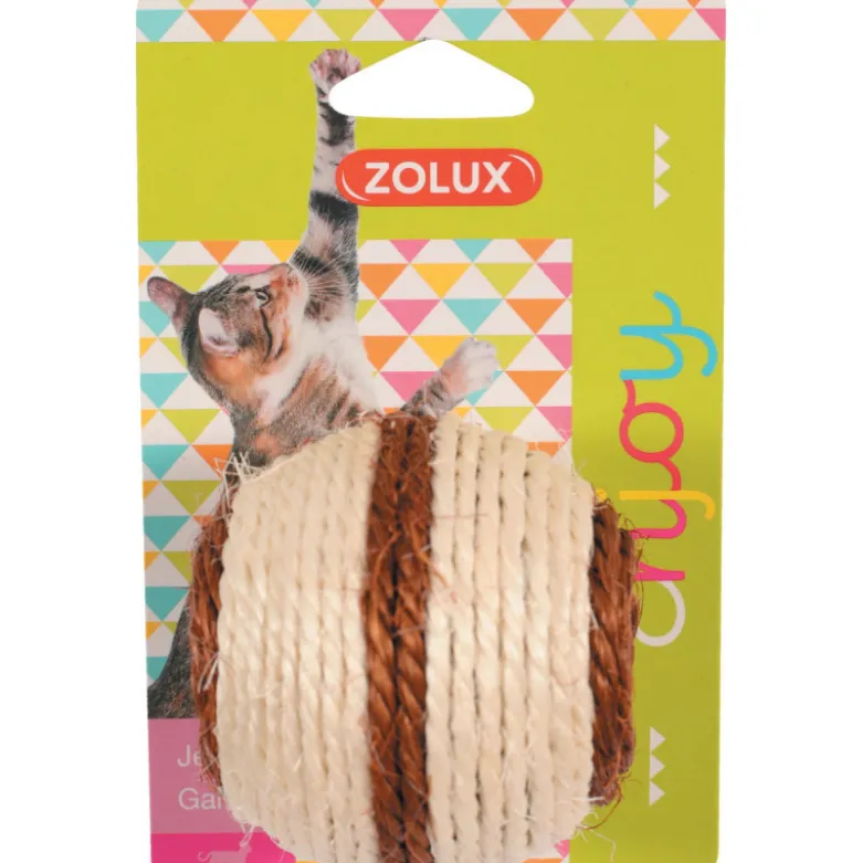 Jouet chat sisal balle as. - ZOLUX