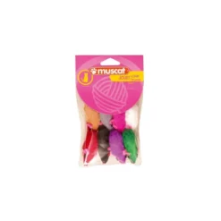 Jouet chat 8 souris fourrure - ZOLUX