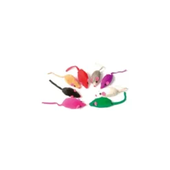 Jouet chat 8 souris fourrure - ZOLUX