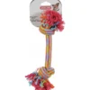 Jouet corde 2 noeuds couleur 30cm - ZOLUX