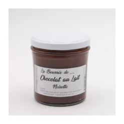 La beurrée chocolat au lait noisette 320g - LA FABRIQUE À BISCUITS HONFLEUR