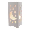 Lanterne lumineuse "lune et étoiles" - 38 cm - LUMINEO