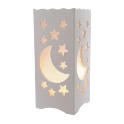 Lanterne lumineuse "lune et étoiles" - 38 cm - LUMINEO
