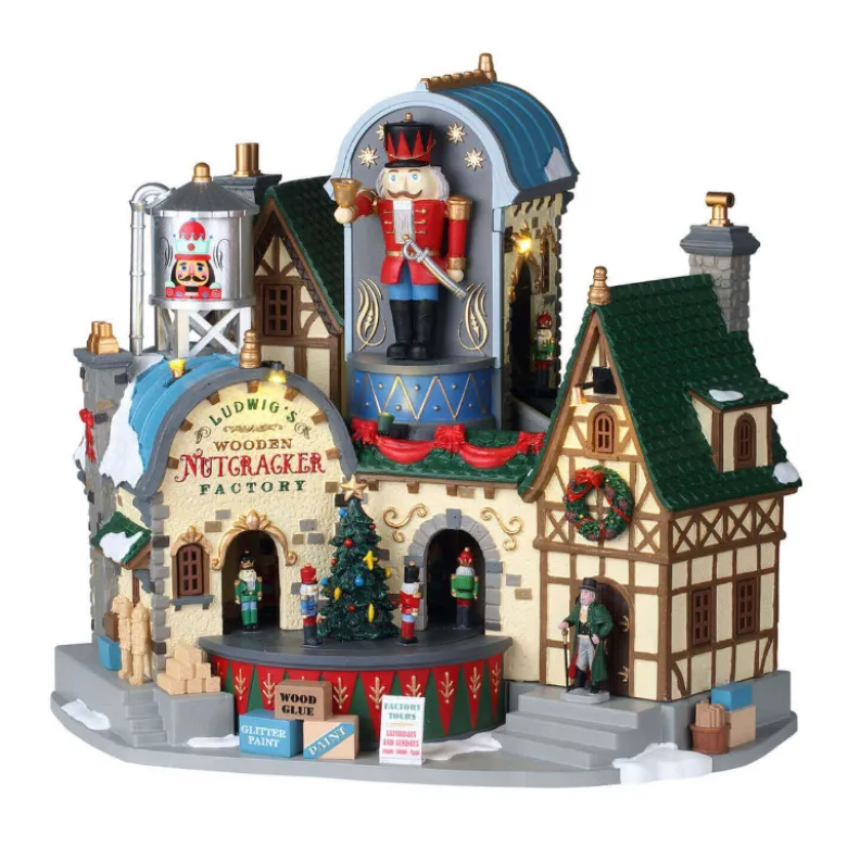 LUDWIG’S WOODEN NUTCRACKER FACTORY - LEMAX