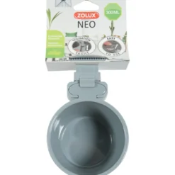 Mangeoire plast neo 300 ml gris - ZOLUX
