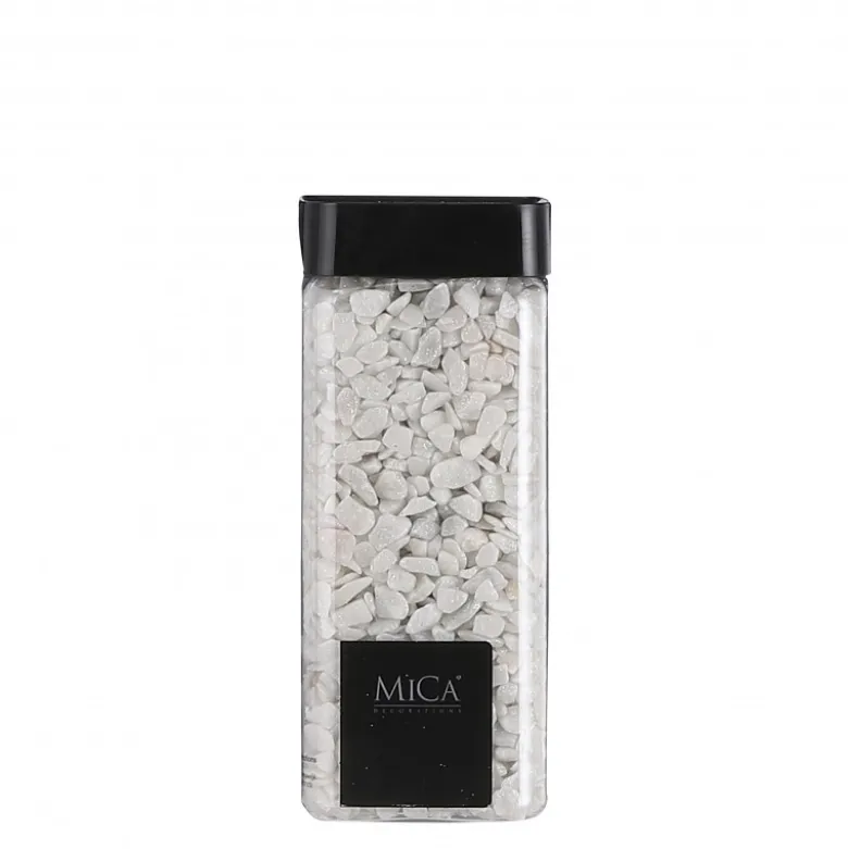 Marbles glitter 550ml blanc- MICA