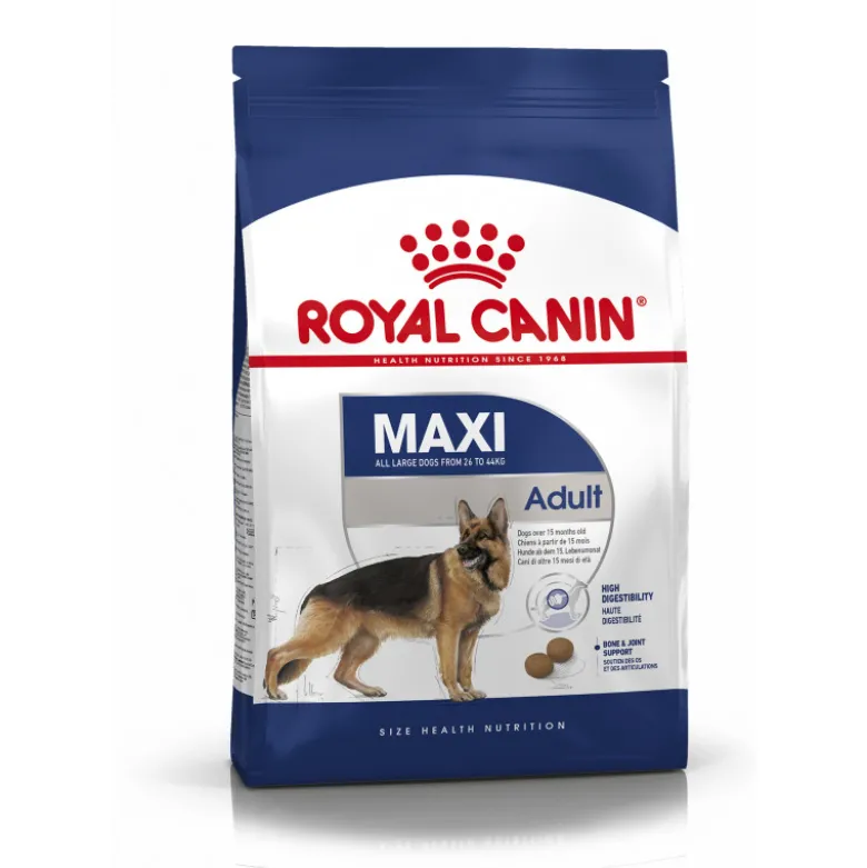 Maxi Adult size health nutrition 15kg - ROYAL CANIN