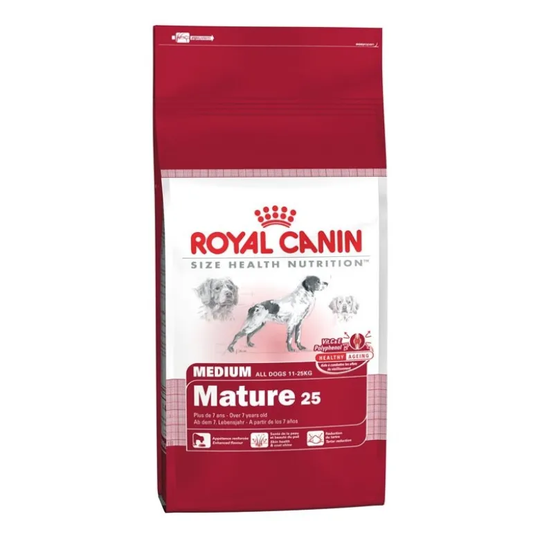 Medium Adult7+ size health nutrition 15kg - ROYAL CANIN