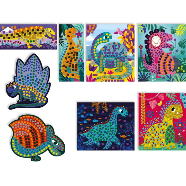 Mosaïques dinosaures - JANOD
