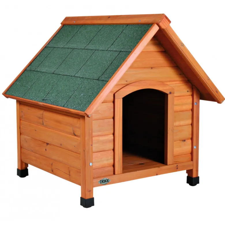 Niche natura pour chiens avec pignon M: 77x82x88 - TRIXIE