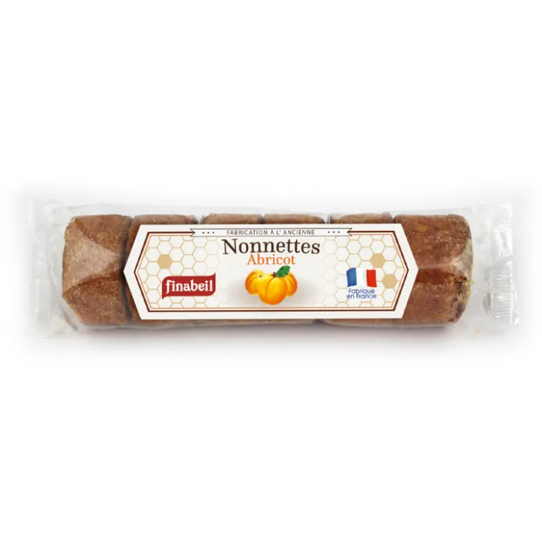 Nonnettes fourrées abricot 200g - FINABEIL