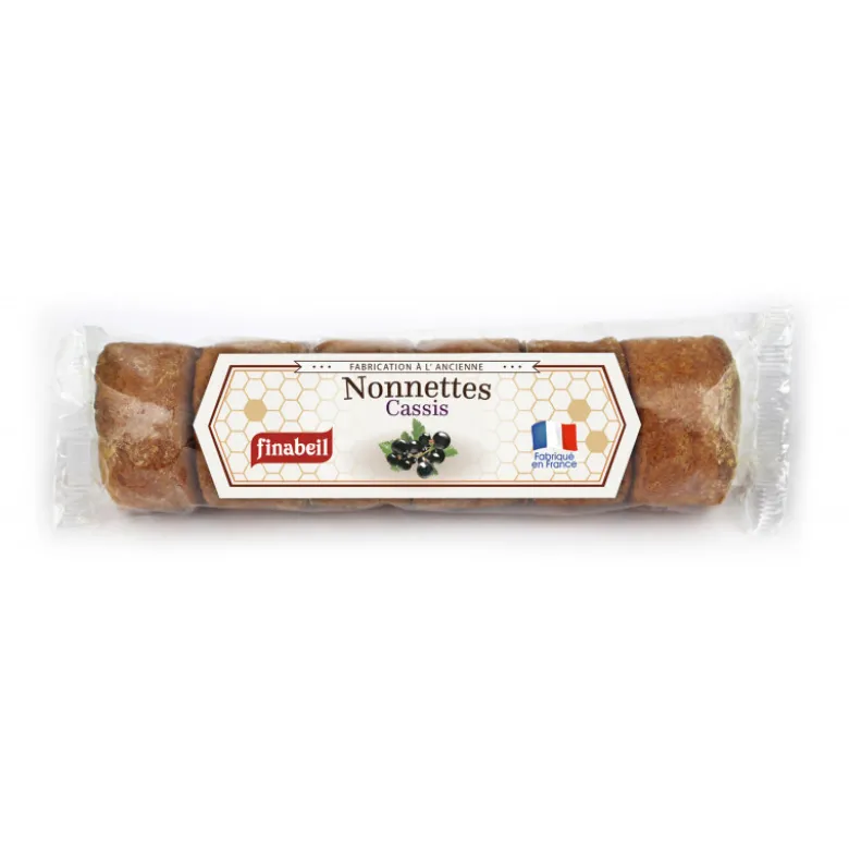 Nonnettes fourrées cassis 200g - FINABEIL