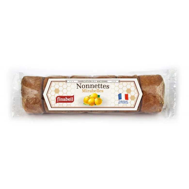 Nonnettes fourrées mirabelle 200g - FINABEIL