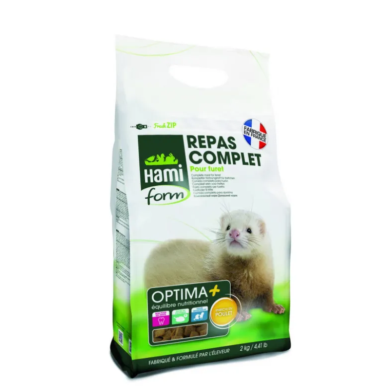 Optima+ repas complet furet 2kg - HAMIFORM
