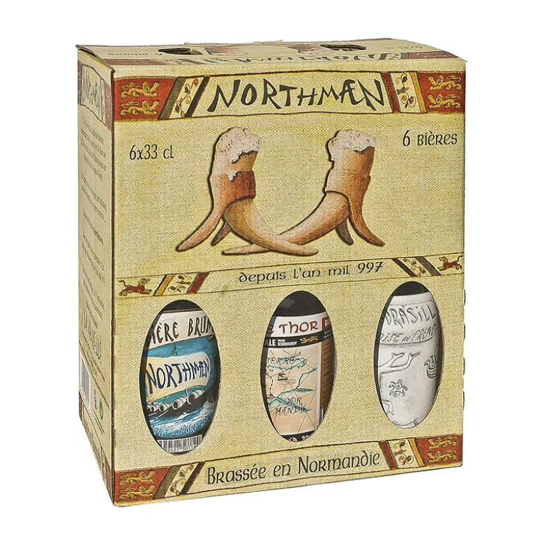 Pack 6 bières Northmaen 33 cl - NORTHMAEN