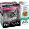 Pack chats-delicate poisson sauce 10x85g - PURINA