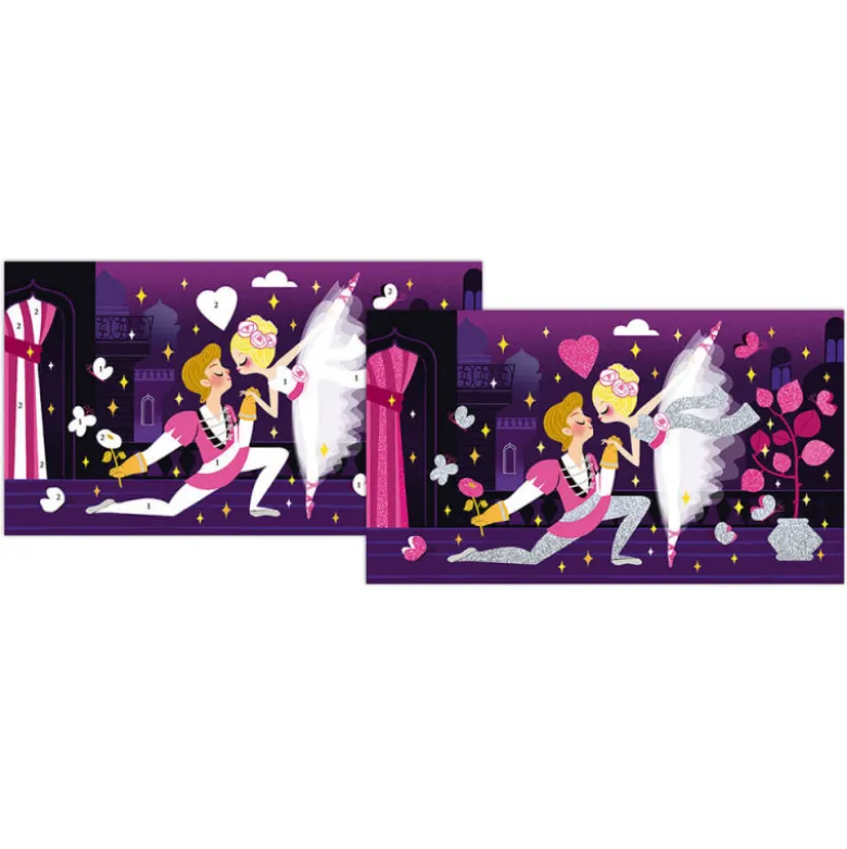 Paillettes fluo danseuses - JANOD