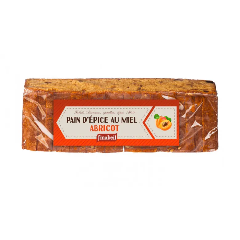 Pain d’épice tranché abricot 300g - FINABEIL