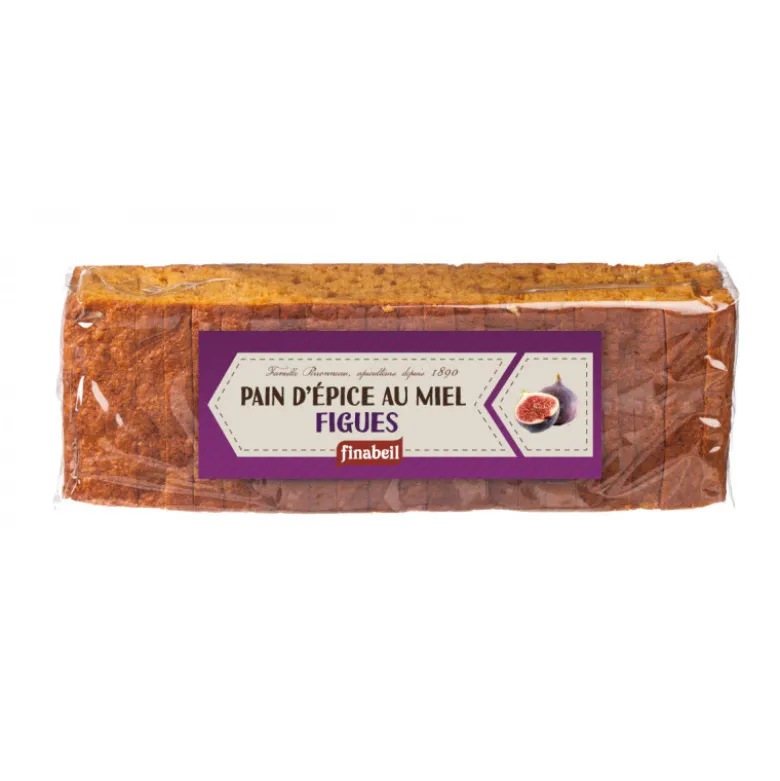 Pain d’épice tranché figues 300g - FINABEIL