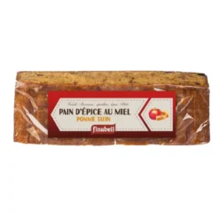 Pain d’épice tranché pomme tatin 300g - FINABEIL