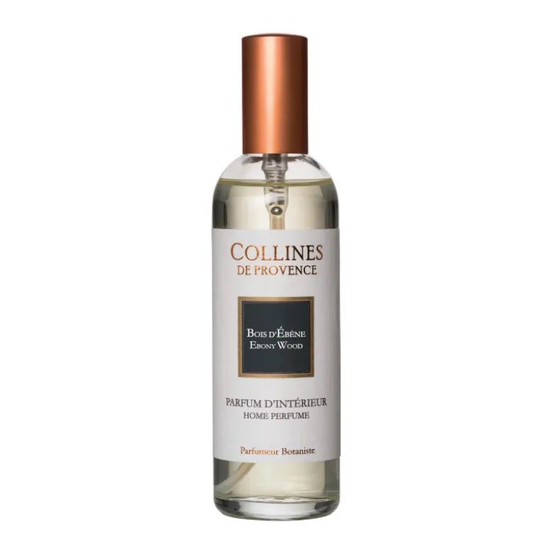 Parfum d'intérieur 100ml bois d'ébène - COLLINES DE PROVENCE