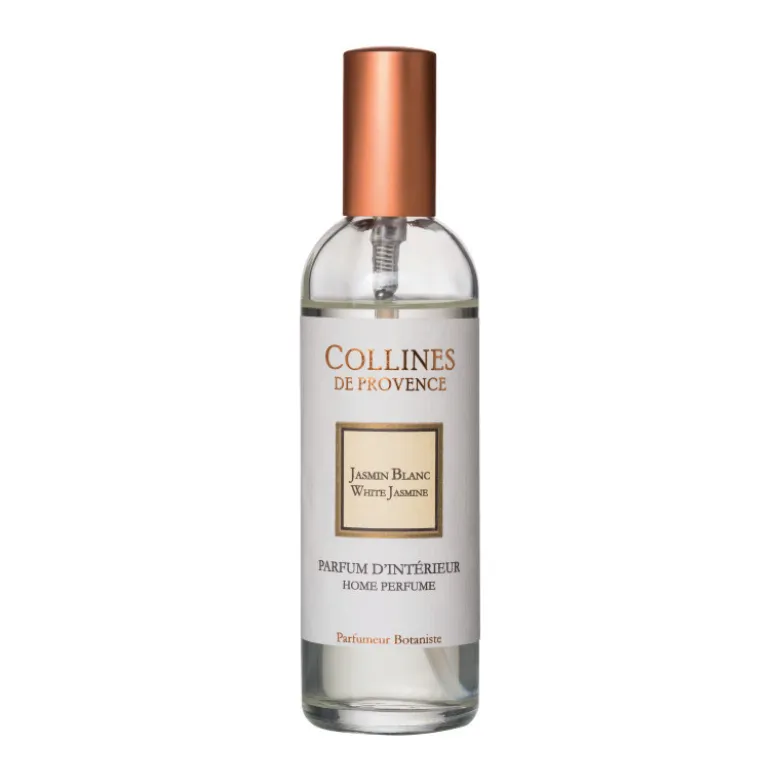 Parfum d'intérieur 100ml jasmin blanc - COLLINES DE PROVENCE