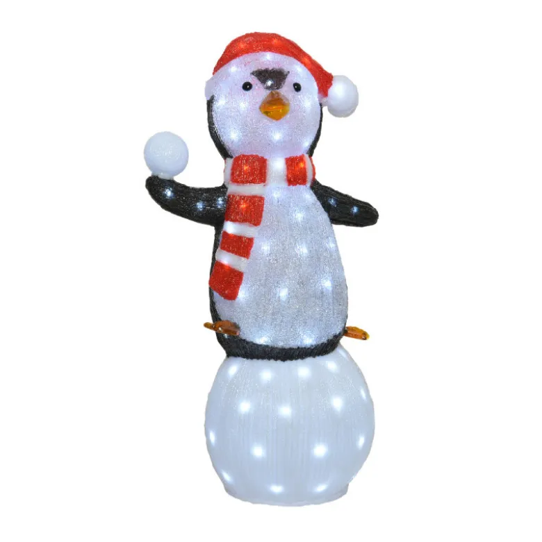 Pingouin lumineux 85cm - LUMINEO