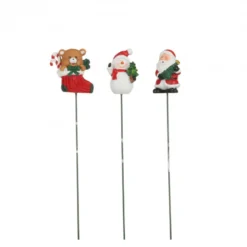 Pique figure Noël 3x4-H25 rouge - EDELMAN
