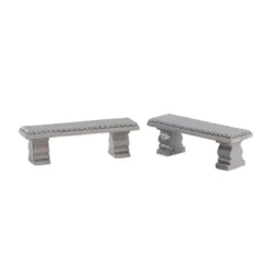 PLAZA BENCH SET OF 2 - LEMAX