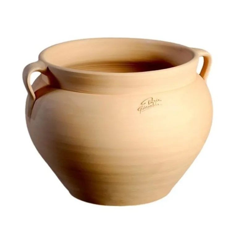 Pot boule Goicoechea 2 anses terre cuite - ø23x21cm